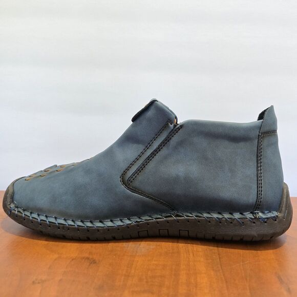Sport Fashion Mens 100% Caoutchouc Side Zip Slip On Mocassin Shoes US 10 main image 7